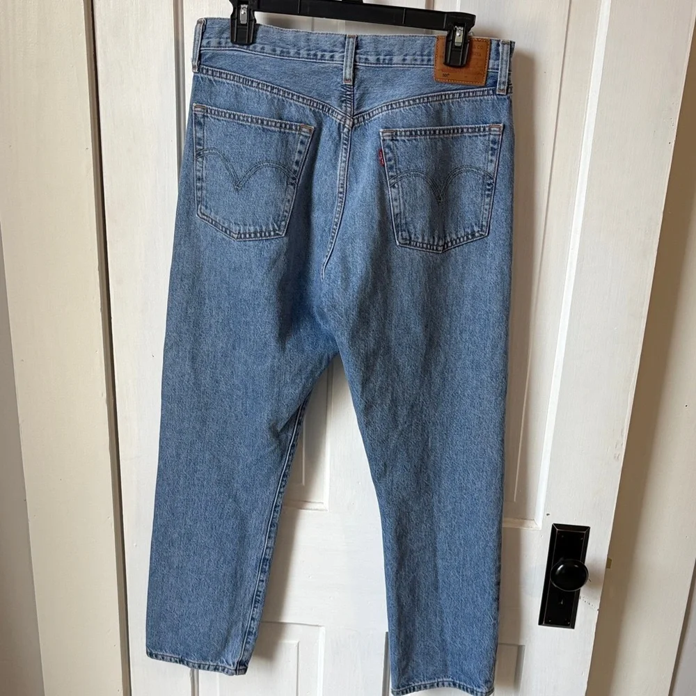 Levi's Big E Repro Classic‎ 501 Blue Straight Jeans